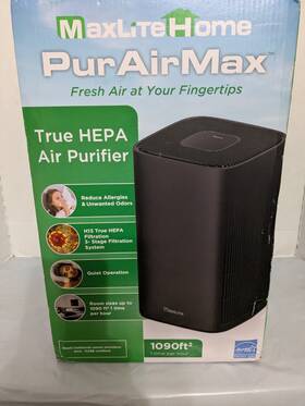 Home 767627062834 Maxlite Purairmax True Hepa Air Purifier