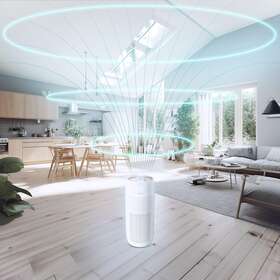 1876 Homedics 031262106728 T43 True Hepa Air Purifier.
