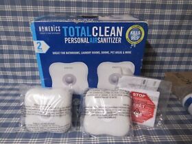 Ap-p20-dp Homedics 2-pack Total Clean Uv Personal Air Sanitizer Brand New Free Shipping