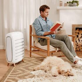 Ap-c550 Homedics Smart Air Purifier C550 4-in-1 Console True Hepa Filtration Uv-c