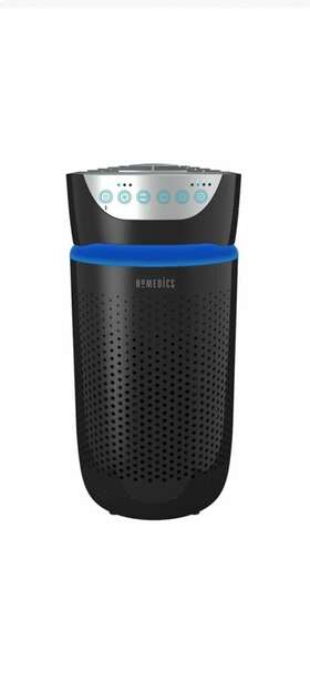 Ap-t45-bk Homedics Air Purifier Anti-allergen Cleaner Uv-c Light Black