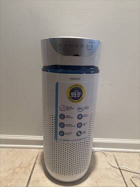 Apt10wt Homedics Totalclean 4-in-1 Air Purifier White