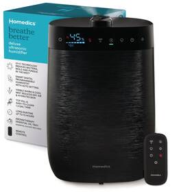 Uhe-wmtf342 Homedics Deluxe Ultrasonic Humidifier For Large Rooms Warm Or Black