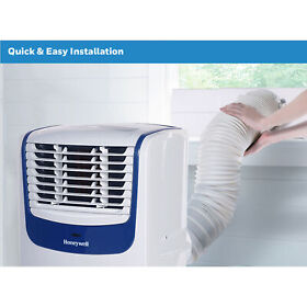 Mo08ceswb6 Honeywell 8000 Btu Portable Air Conditioner White Blue
