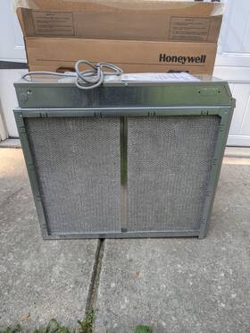 F50f1065 Honeywell F50f 1065 Duct Mount Electronic Air Cleaner - New