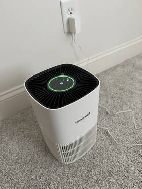 Hpa-125b Honeywell Allergen Plus Compact Hepa Air Purifier Hpa125w