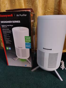 Hpa830wc Honeywell Designer Series True Hepa Air Purifier Medium To Large Room