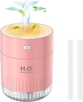 Jsq-01 Hotlife Humidifier For Bedroom Cool Mist Home Plant Portable Pink