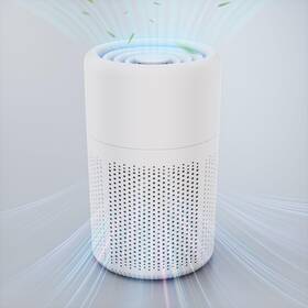 Hq-airpurifier-19cm-wh Hx Heclx Small Air Purifier For Bedroom And Kitchen Mini With Fragrance Fun