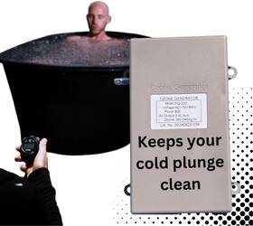 Hydrotherapy 313109653658 Ozone Generator For Cold Plunge. Keep Your Plunge Clean. Maintain Plun
