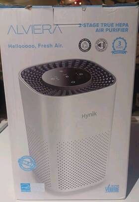 Hh001-11 Hynik Alviera Air Purifiers For Bedroom H13 True 3 Stage Hepa Filter