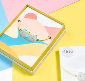Ible Airvida 582594540040 C1 Children Wearable Air Cleaner Purifier Ion Necklace Gently Used
