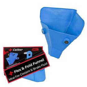 Inc 726084132818 Flex And Fold Flexible Funnel For Automotive General Use Small Blue