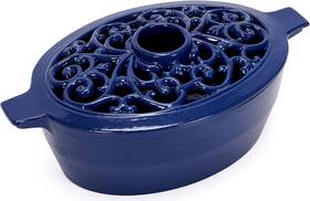Inno Stage 6972163994516 Wood Stove Steamer Cast Iron Humidifier For Home Indoor Blue