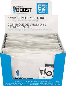 B67a62c-rbm1 Integra Boost - 62% Rh Level 67 Gram Size Two-way Humidity Pack Of 12