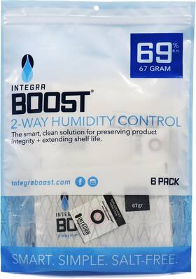 B69a67o-1 Integra Boost - 69% Rh Level 67 Gram Size Two-way Humidity Pack Of 6