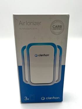 Ion 053695141244 Clarifion Air Ionizer Filterless Plug-in - Negative Generation Pack Of 3