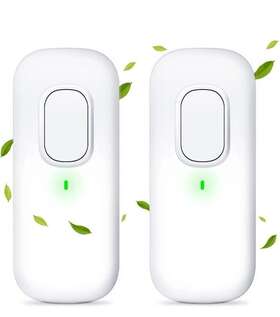 Ion Pure 711181517682 2 Pack Plug-in Negative Generator Home Air Purifier Smoke Odor