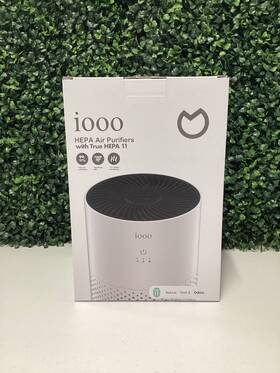 Iooo X0041oxsix Hepa Air Purifier With True 11 White