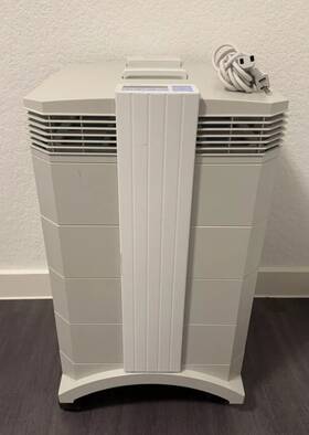 Iqair 745859002408 Healthpro Compact Hyperhepa Air Purifier Barely Used Minty Tested Working