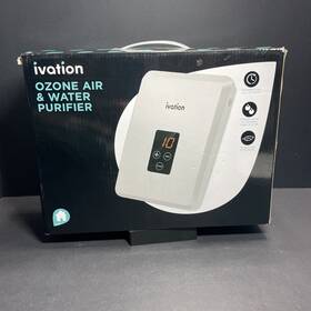 Ivaoz85 Ivation Portable Ozone Generator 600mg/h Multipurpose Air Sterilizer Freshener