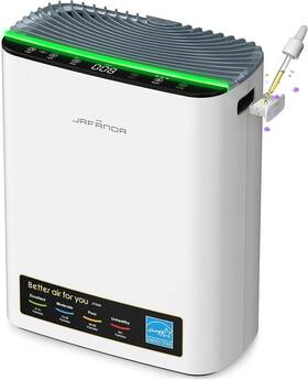 Jf268n Jaf Nda Quiet Hepa Air Purifier For Large Rooms Captures 99.97% Allergens And Odors - Nib