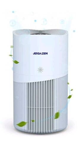 Jz-450f Jerdazen Jz450 Air Purifier Large Room Covers 2216 Ft True Hepa 13 Filter Blue
