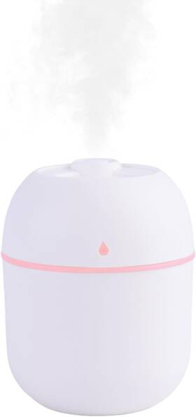 Penwu001 Jipoma Portable Mini Humidifier Small Cool Mist Personal Desktop White
