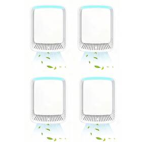 Jiqh-4 Jiqh 711181313901 4 Pack Plug-in Negative Ion Air Purifier - Filterless Quiet Cleaner For Home
