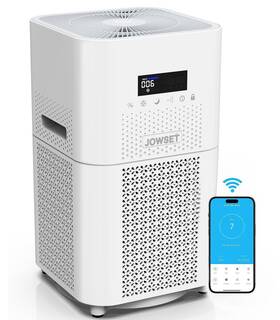 Jowset 850047239143 Air Purifiers For Large Room 3000 Sqft Smart Wifi Cleaner And H13 True He