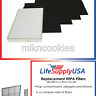 83154 Ken83353-set Lifesupplyusa Complete Set True Hepa Replacement Filter Plastic Frame For