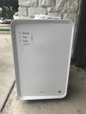 Kapa3d0amw Kenmore Air Purifier With Hepa Filtration White Medium