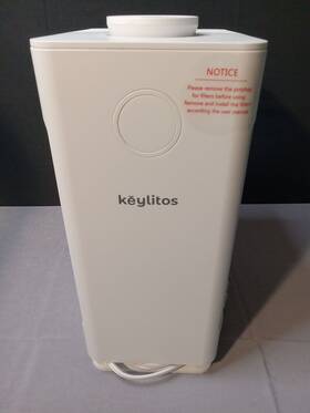 Kj70f-117 Keylitos White Corded Electric 120 V Desktop Air Purifier Tested