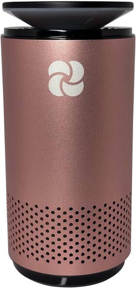 Kikiap22-a2 Kiki Pure Kikiap22-a2/rg A2 Uv And Hepa Portable Air Purifier - 5.6in Tall 11 Oz. Ideal For Travel
