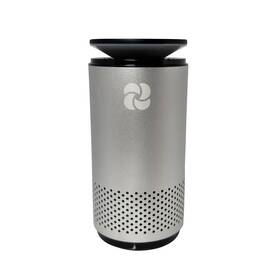 Kikiap22-a2 Kiki Pure Kikiap22-a2/ss A2 Uv And Hepa Portable Air Purifier -5.6 In Tall 11 Oz. Silver