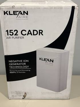 F309-wh Kleanaire F309-w Klean Aire 152 Cadr Air Purifier Model - New In Box