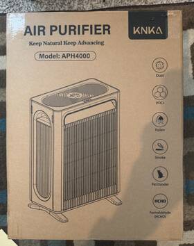 Aph4000 Knka Air Purifier For Home Bedroom Large Room Up To 3 500 Ft Hepa Cleaner