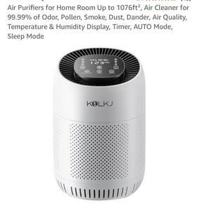 Haap1172 Kqlkj Home True Hepa Air Purifier Large Room Cleaner For Smoker Pet Dust Pollen Us