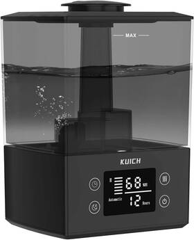 Hd-2401 Kuich Air Humidifiers For Bedroom And Baby Home Plants - 2.4l 2.4 L Black