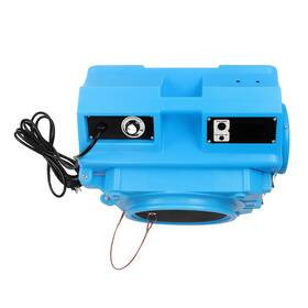 Qs850128qr Lablt With 3-stage Scrubber Filtration Stackable Negative Air Machine 550 Cfm
