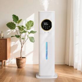Jsq-2303a-w Lacidoll Humidifier Large Room 2.1gal/8l Humidifiers For Bedroom Home With White