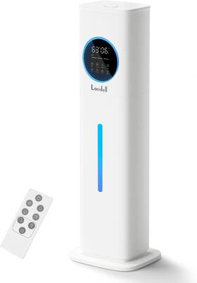 Lcd-mh-2303a-n Lacidoll Humidifiers For Bedroom 2.1gal/8l Humidifier Large Room With Essential White