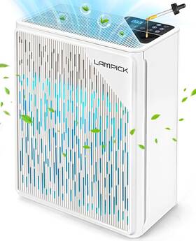 1736 Lampick 768469146621 Air Purifiers For Home Up To Sqft Purifier Pets Wi