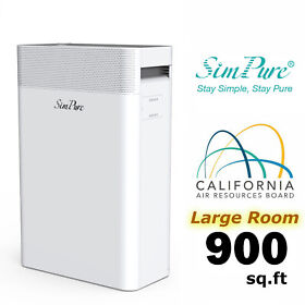 Herap015 Large Room Air Purifier Cleaner Hepa Filter Remove Odor Dust Mold Allergies
