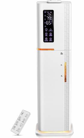 Letme Hq-js2325bk 2.64gal Humidifiers For Bedroom Large Room Warm And Cool Mist Up To Black