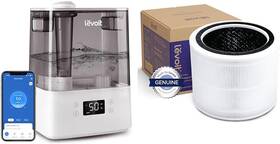 200s Levoit 445018595521 Humidifiers For Bedroom Large Room Home 6l And Core Air Purifier Re