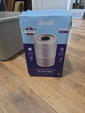 Levoit 810123670901 Core 300 Rac Smart Hepa Air Purifier 547 Sq Ft Wi Fi