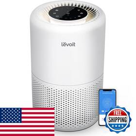 Levoit B08fj678yk Air Purifier For Home Bedroom Dorm Room Smart Wifi Alexa Control Aham