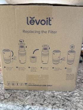 Lrf-c401-p-yus Levoit Core 400s/core 400s-p Air Purifier 3-in-1 Filter Lrf-c401-yus Carbon
