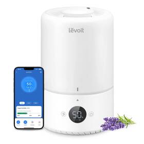 Luh-d301s-weu Levoit Smart Cool Mist Top Fill Humidifiers For Bedroom Baby With 3l White